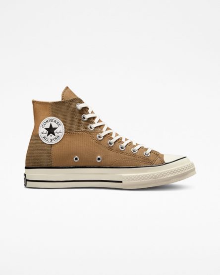 Tenisi Inalti Barbati Converse Chuck 70 Patchwork Maro Negrii | RO 13SLKZ069